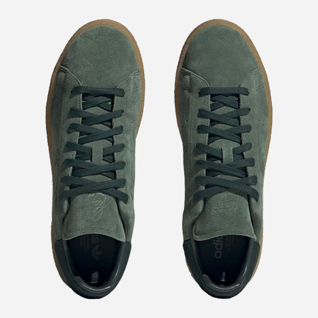 Чоловічі кеди низькі adidas Originals Stan Smith Crepe FZ6444 44 (9.5UK) Темно-зелені (4066748528288) - зображення 3
