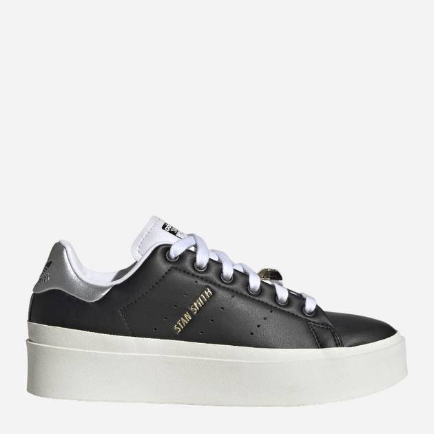 Tenisówki damskie na platformie Adidas Stan Smith Bonega HQ4253 38.5 (5.5UK) Czarne (4066749882105) - obraz 1