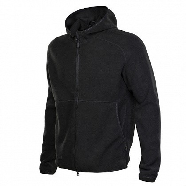 Куртка M-Tac Lite Microfleece Hoodie Black Розмір S - зображення 1