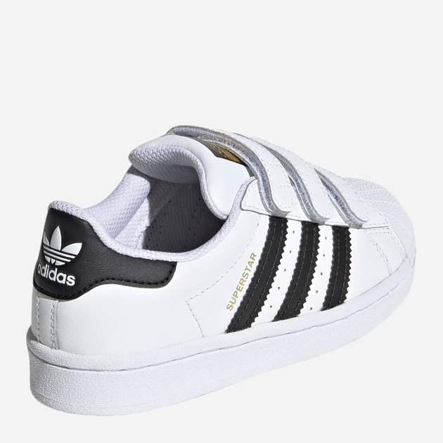 Дитячі кеди для хлопчика adidas Originals Superstar EF4842 27 (9.5KUK) Білі (4062053378136) - зображення 4