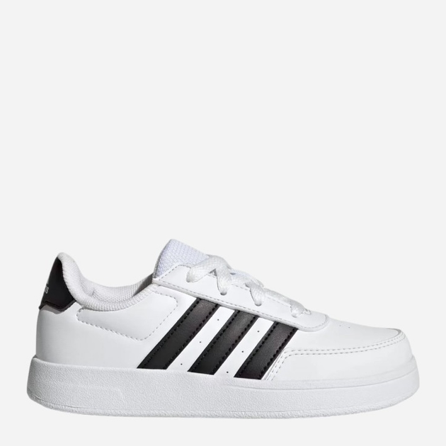 Tenisówki chłopięce Adidas Breaknet Lifestyle Court Lace HP8956 38.5 (5.5UK) Białe (4066747128595) - obraz 1