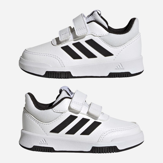 Sneakersy chłopięce na rzepy adidas Tensaur Hook and Loop GW1988 22 (5.5UK) Białe (4065426038538) - obraz 5
