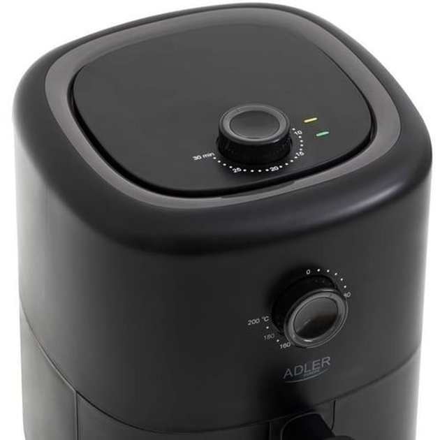 Мультипіч adler ad-6310, Black, 1300w, 3л, керування механічне, таймер, автовідключення, антипригарне покриття чаші, 80-200 c, індикація живлення та готовності - зображення 2