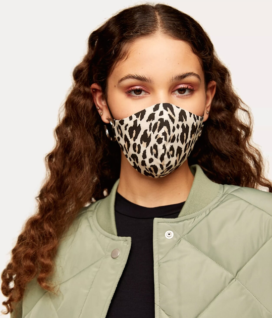 Маска Topshop One size Коричневая с принтом 316 от продавца: vandervil ...