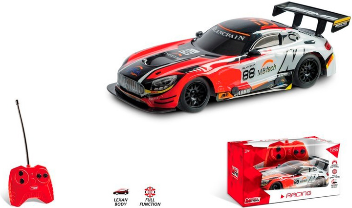 Samochód sterowany radiowo Mondo Mercedes AMG GT3 1:28 (8001011634309) - obraz 2