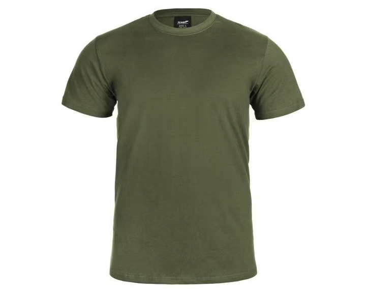 Тактична футболка з бавовни Texar, оливковий, олива 2XL - зображення 1