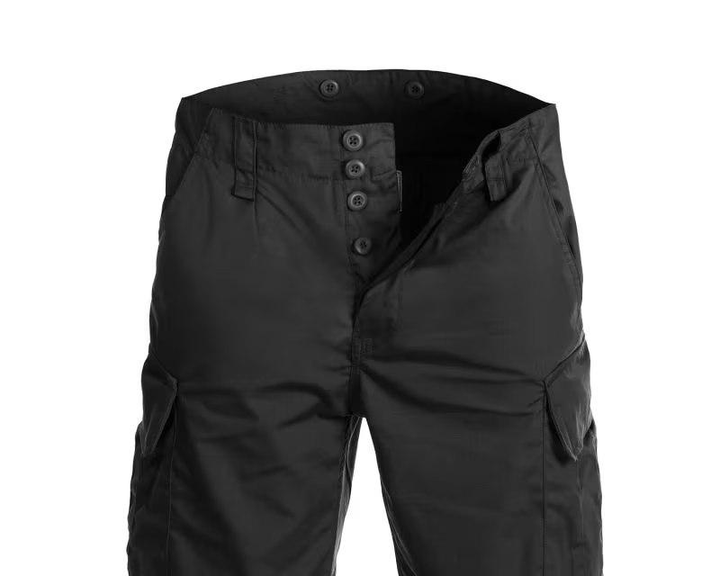 Тактические летние шорты с дополнительными карманами Texar WZ10, черный M - изображение 1