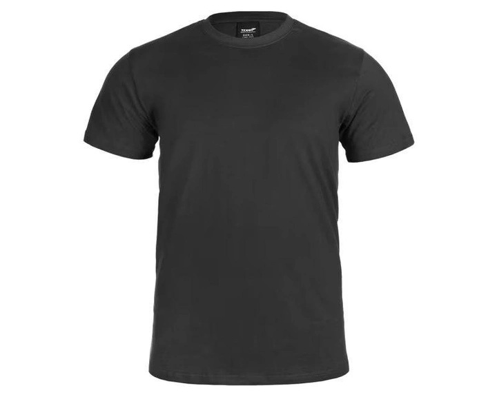 Тактична футболка з бавовни Texar, чорний S - зображення 1