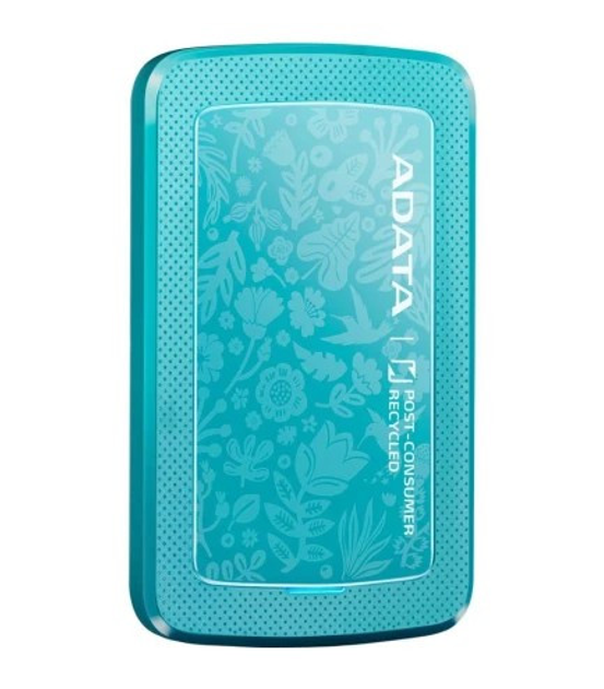 Портативный диск внешний ADATA USB 3.2 Gen. 1 Eco HC300 1TB зеленый ...