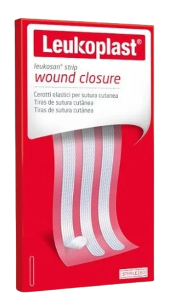 Пластир Bsn Medical Leukosan Strip Apósito 6 x 75 мм 2 шт (4042809390902 / 4042809703948) - зображення 1