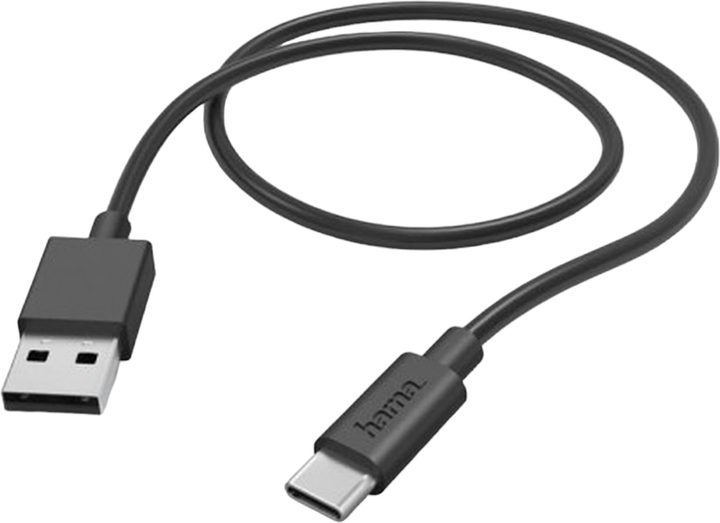 Kabel Hama USB Type-A - USB Type-C M/M 3 m Black (4047443486745) - obraz 1