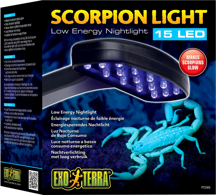 Лампа Exo Terra Scorpion Light 2 W (0015561223652) - зображення 1