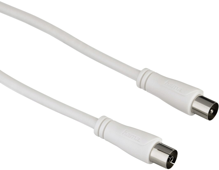 Kabel antenowy Hama Koaksjalny-N - Koaksjalny-N M/F 90DB 10 m White (4047443434005) - obraz 1