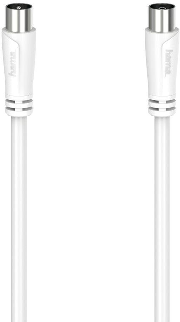 Kabel antenowy Hama Koaksjalny-N - Koaksjalny-N M/F 90DB 3 m White (4047443433978) - obraz 1