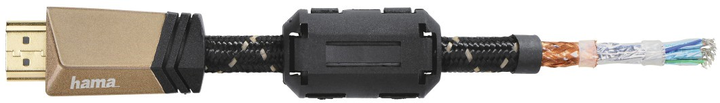 Kabel Hama HDMI - HDMI 4k M/M 1.5 m Black (4047443434258) - obraz 2