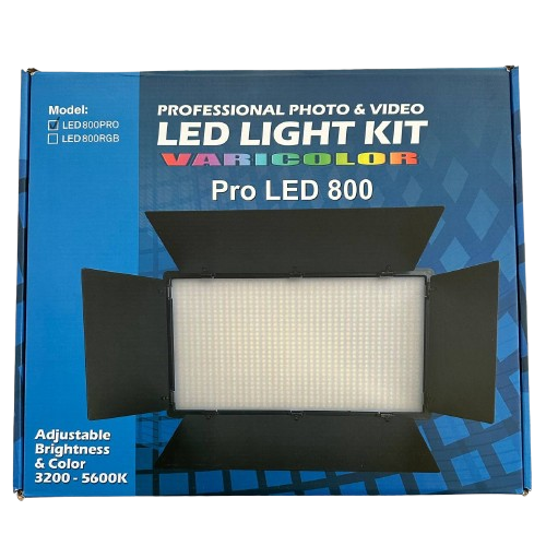 Профессиональный видеосвет Varicolor PRO LED U800+ (3200-5600K) Полная комплектация - изображение 4