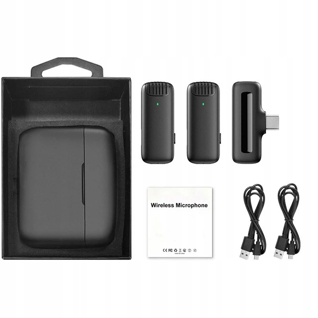 Петличный беспроводной микрофон Apexel APL-MIC08 USB-C - изображение 4