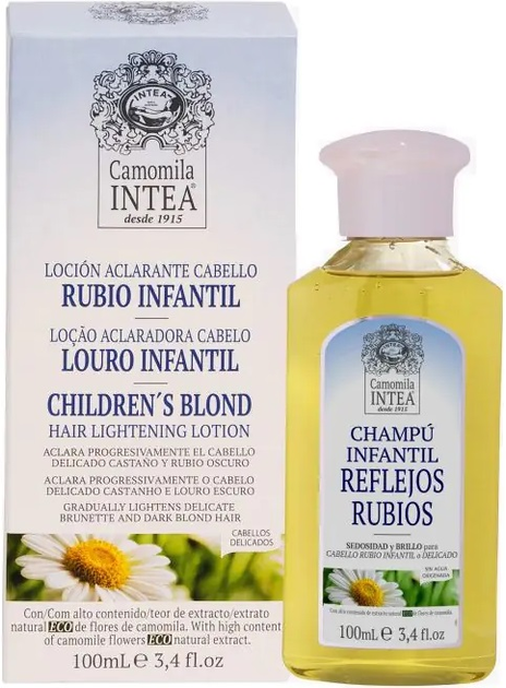 Płyn do włosów Camomila Intea Children's Blonde Hair Lotion 100 ml (8410895100143) - obraz 1