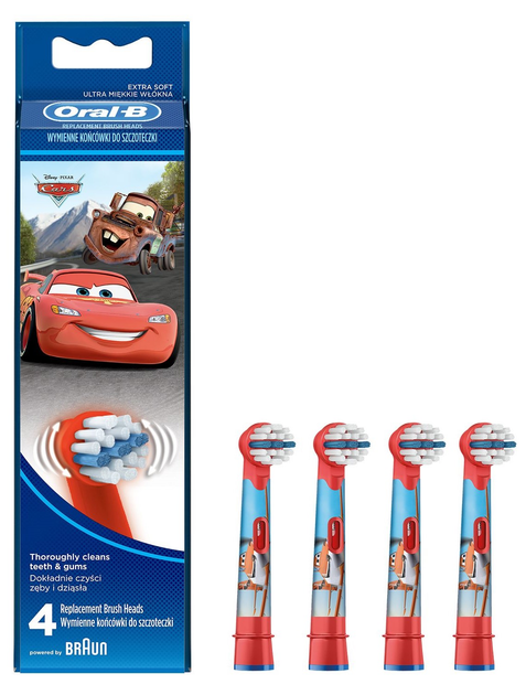 Насадки для електричної зубної щітки Oral-b Braun Cars EB10-4  - зображення 1