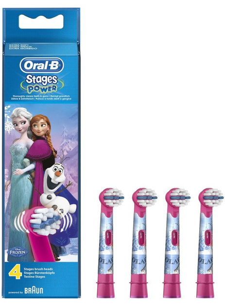 Końcówki do szczoteczki elektrycznej Oral-b Braun Stages Power Frozen EB10-4  - obraz 1