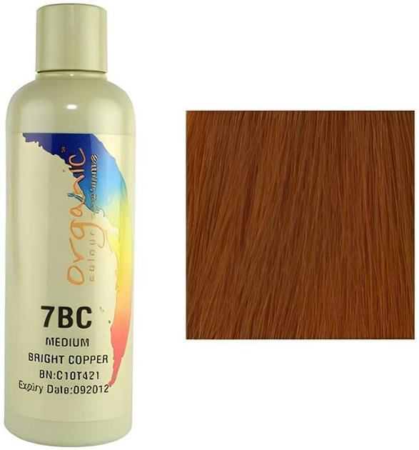 Krem farba do włosów Organic Colour Systems Hair Colour 7BC Medium Bright Copper 150 ml (0704326016102) - obraz 1