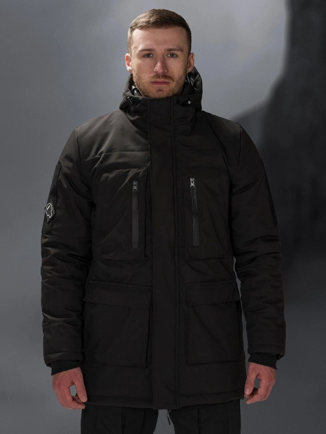 Куртка тактична чоловіча BEZET Ісландія 1198 L Чорна (2000678507038) - зображення 1