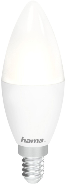 Żarówka LED Hama Wifi E14 5.5W RGBW White (4047443469304) - obraz 1