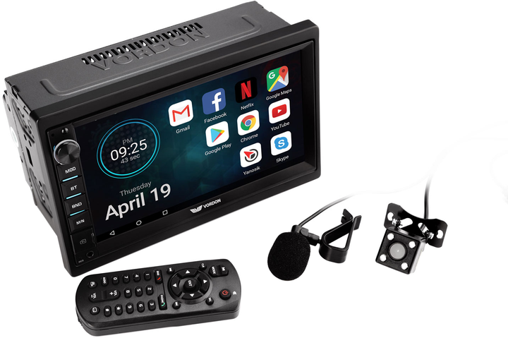 Автомагнітола Vordon AC-8290 2DIN 7" - зображення 3
