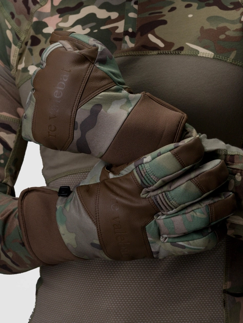 Перчатки тактические мужские BEZET 9825 M Камуфляж (2000000003849) - изображение 2