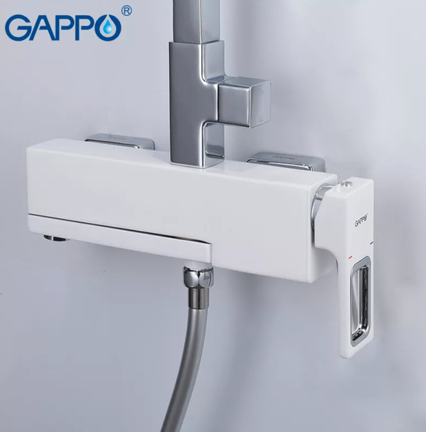 Душевая система GAPPO G2417-8, белый/хром - изображение 3
