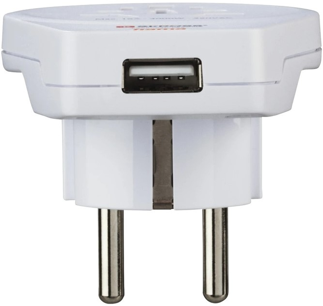 Adapter podróżny Hama World Travel USB Type-A White (4047443491435) - obraz 2