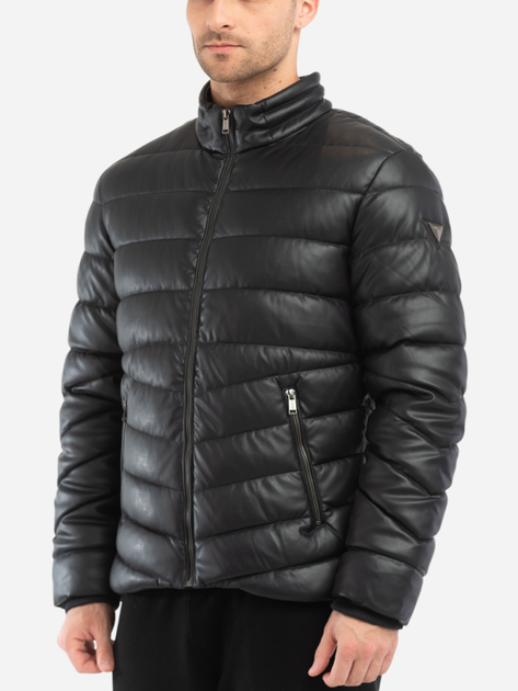 Kurtka puchowa męska elegancka Guess X3OL14WEFT0-G7P1 S Granatowa (7621701453129) - obraz 3