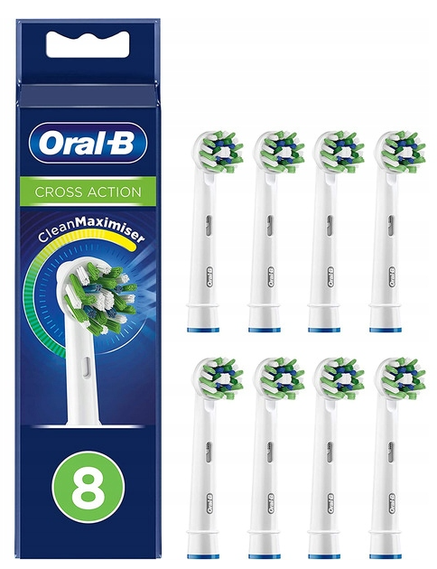 Насадки для електричної зубної щітки Oral-b Braun CrossAction EB50-10 - зображення 1