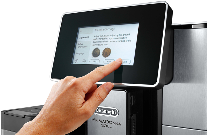 Кофемашина DELONGHI PrimaDonna Soul ECAM610.74.MB - изображение 9
