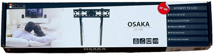 Uchwyt ścienny Libox LB-330 Osaka 32-55" (UCH-LCD-LI-00008) - obraz 1