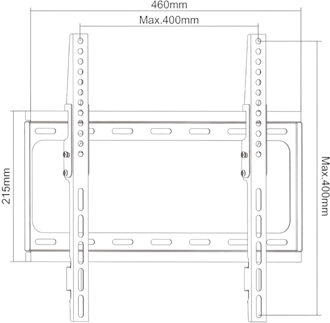 Настінне кріплення Montis MT016 Matterhorn 26-55" (6477110) - зображення 3
