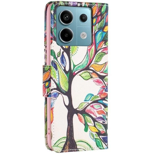 Чохол з малюнком Deexe Color Wallet для Xiaomi Redmi Note 13 Pro 4G / Poco M6 Pro - Life Tree - Фото 3 Чохол з малюнком Deexe Color Wallet для Xiaomi Redmi Note 13 Pro 4G / Poco M6 Pro - Life Tree - зображення 3