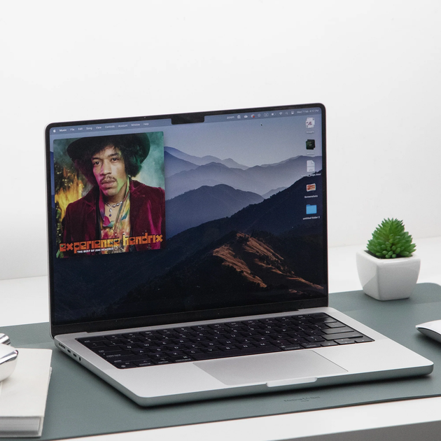 Килимок для комп'ютерної миші Native Union Desk Mat Black/Kraft (DESK-MAT-BLKKFT) - зображення 5