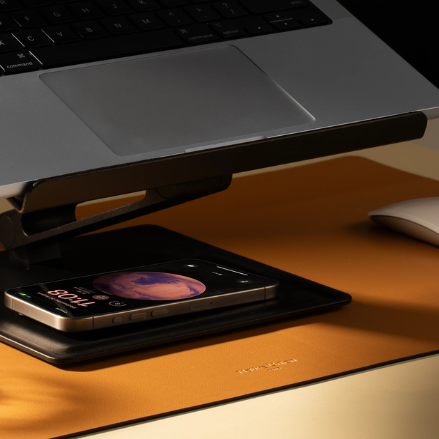 Килимок для комп'ютерної миші Native Union Desk Mat Black/Kraft (DESK-MAT-BLKKFT) - зображення 8