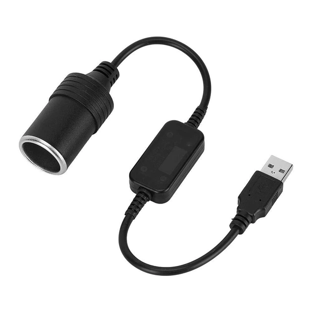 Конвертер перетворювач KWS з USB 5V на прикурювач авто 12V - зображення 3