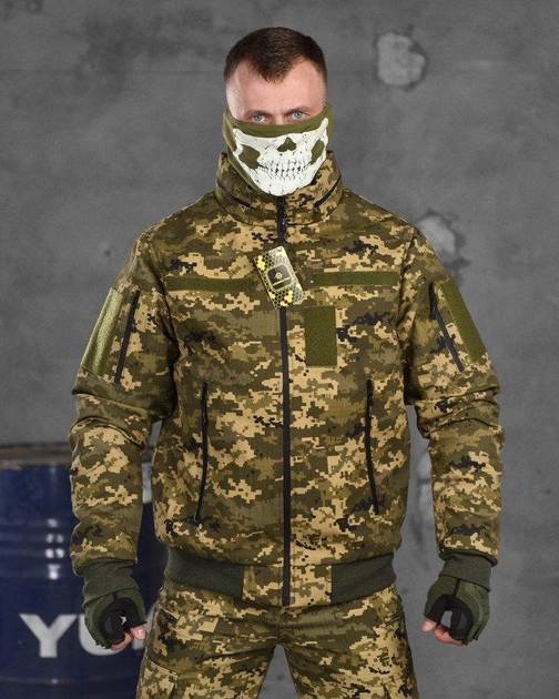 Весняна тактична куртка logos-tac піксель carida 4XL - зображення 1