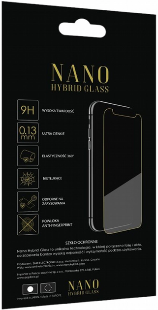 Szkło ochronne Nano Hybrid Glass 9H do Huawei P10 Lite Transparent (NHG-BG-HUA-P10 LITE) - obraz 2