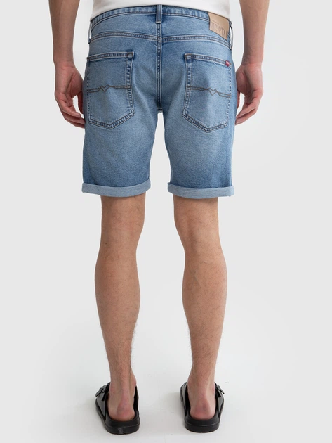 Krótkie spodenki męskie jeansowe Big Star Aden W36 Błękitne (5900714718909) - obraz 2