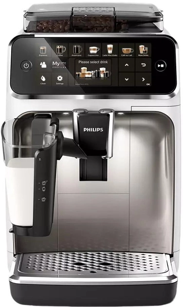 Ekspres do kawy Philips LatteGo Series 5400 EP5443/90 Biały - obraz 2