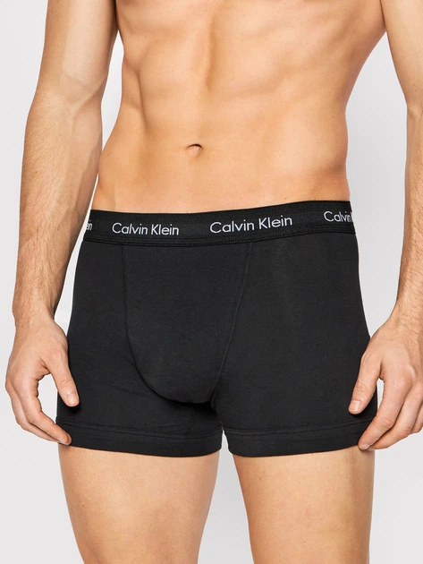 Zestaw majtek męskich typu bokserki Calvin Klein Underwear 000NB2970A-7V1 XL 3 szt Czarny (8719854639589) - obraz 2