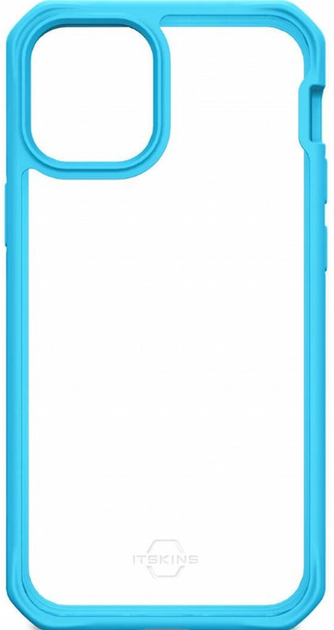 Etui plecki Itskins Hybrid Solid do Apple iPhone 12 mini Blue (AP2G-HYBSO-BUTR) - obraz 2