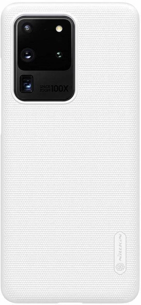 Etui plecki Nillkin Frosted Shield do Samsung Galaxy S20 Ultra White (6902048195431) - obraz 1