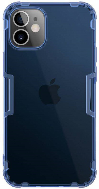 Панель Nillkin Nature TPU Case для Apple iPhone 12 Mini Blue/Transparent (6902048205710) - зображення 1
