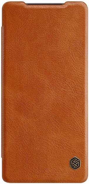 Etui z klapką Nillkin Qin Leather Case do Samsung Galaxy Note 20 Brown (6902048201583) - obraz 2