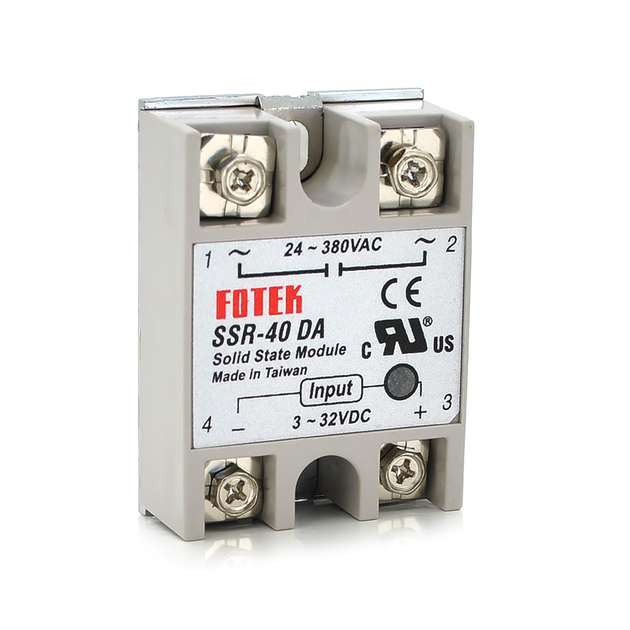 Твердотельное реле Fotek SSR-40DA 40А 24-380В AC – фото, отзывы ...